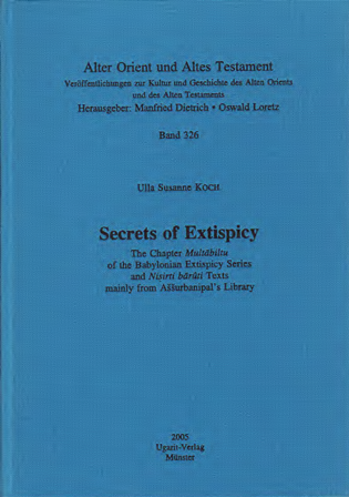 Secrets of Extispicy. (AOAT 326)