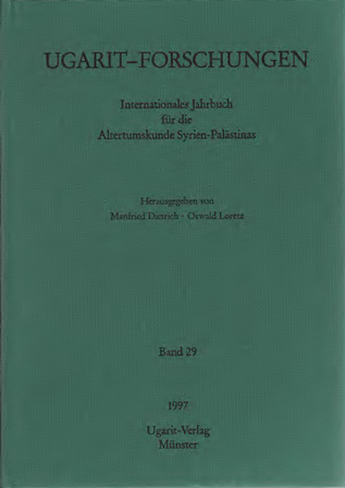 Ugarit-Forschungen 29 (1997)