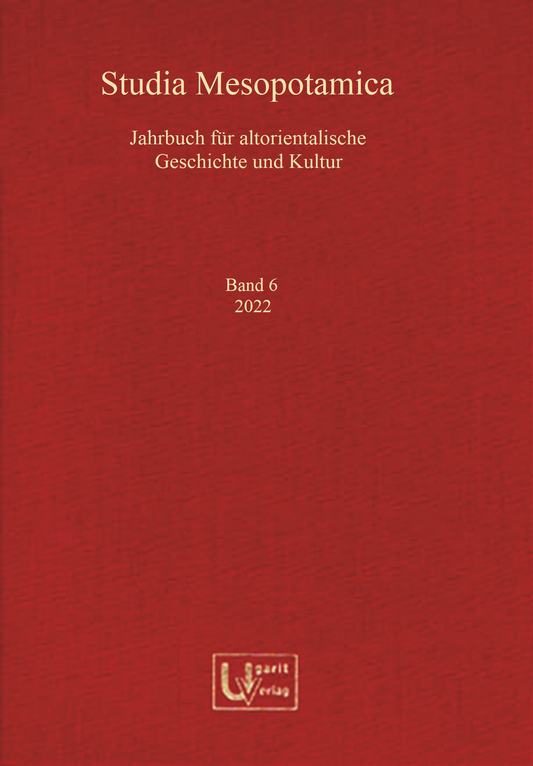 Studia Mesopotamica 6 (2022)