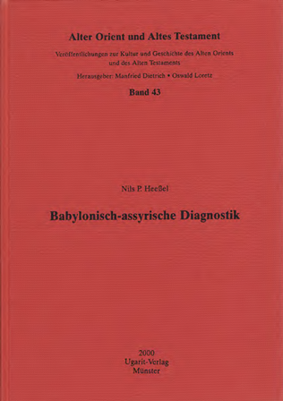 Babylonisch-assyrische Diagnostik. (AOAT 43)