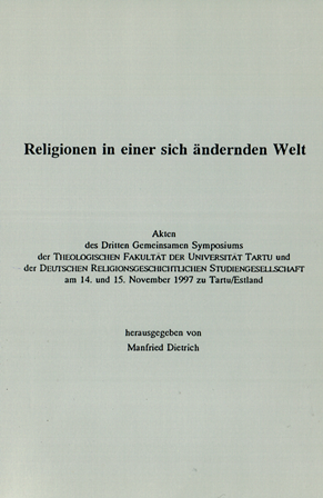 Religionen in einer sich ändernden Welt. (FARG 33)