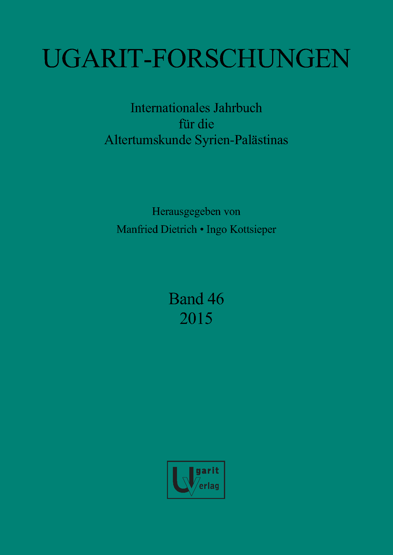 Ugarit-Forschungen 46 (2016)